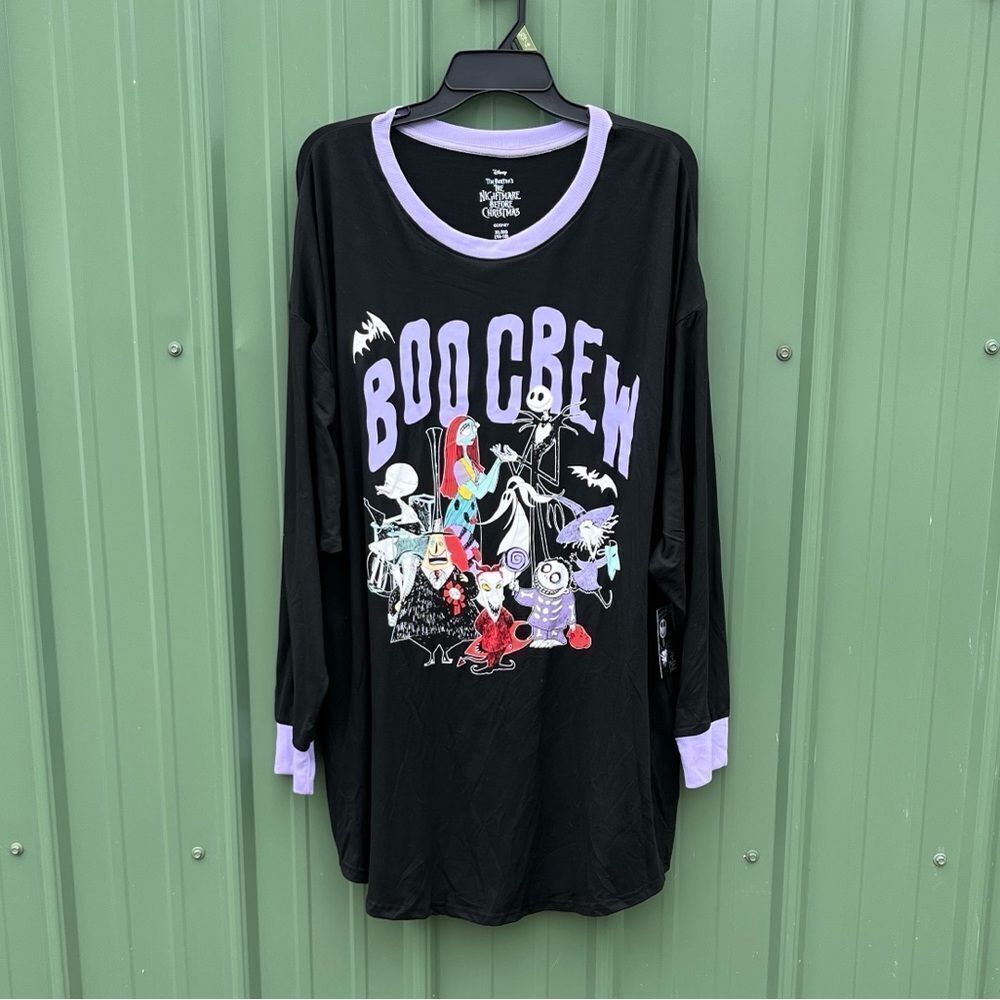 Disney's Nightmare Before Christmas Sleepshirt Pajama Super Soft Size XL